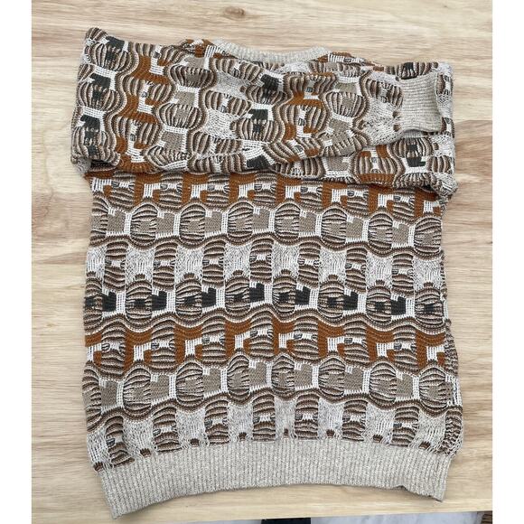 Rare/ Vintage Izod Sweater Men's Multi Color Size Medium Made In USA - Picture 5 of 5